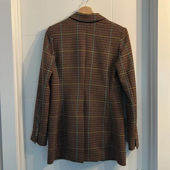 Wilfred Brown and Yellow Tailored Blazer - Picture 9 of 10